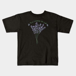 Plant Lavender for Luck Kids T-Shirt